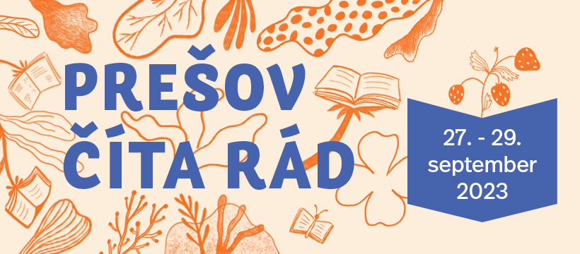 Banner: Prešov číta rád 2023